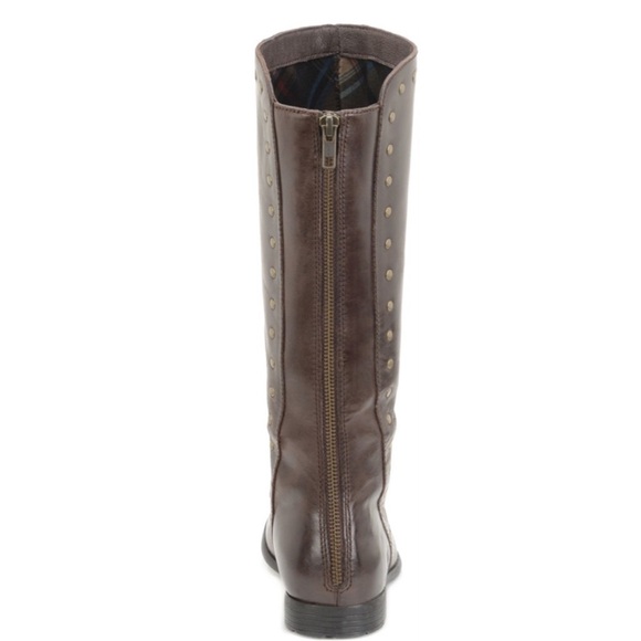 Born Larsen Genuine Leather Studded Riding Knee Boots - Picture 3 of 10